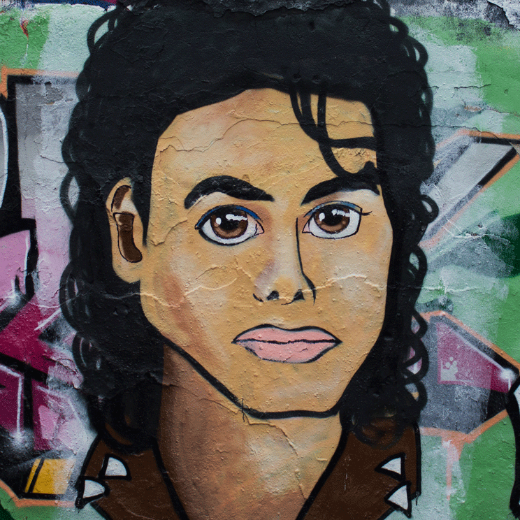 Streetart-Portrait von Janine Kruse