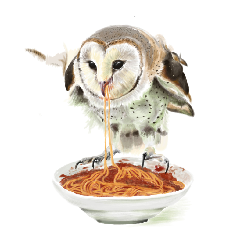 Tierillustration von Janine Kruse